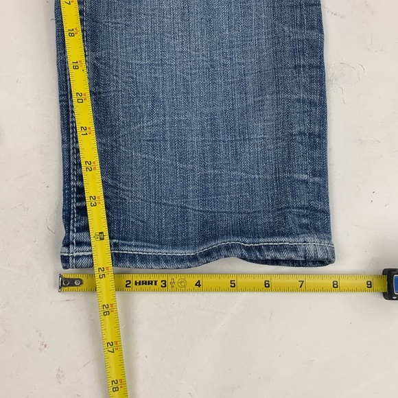 Vigoss The Chelsea Boyfriend Capri Ankle Length crop Jeans Size 11/12 Stretch - Picture 13 of 15